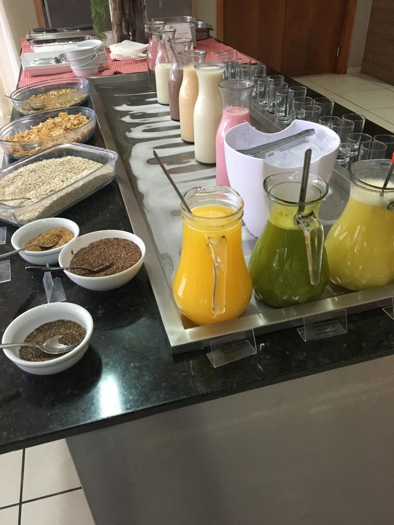 Bebidas e Cereais no Machadinho Thermas Resort SPA