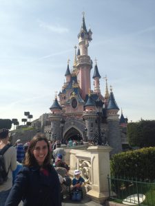 Bem princesa na Disney de Paris