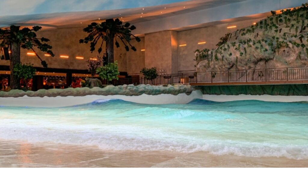 piscina de ondas indoor