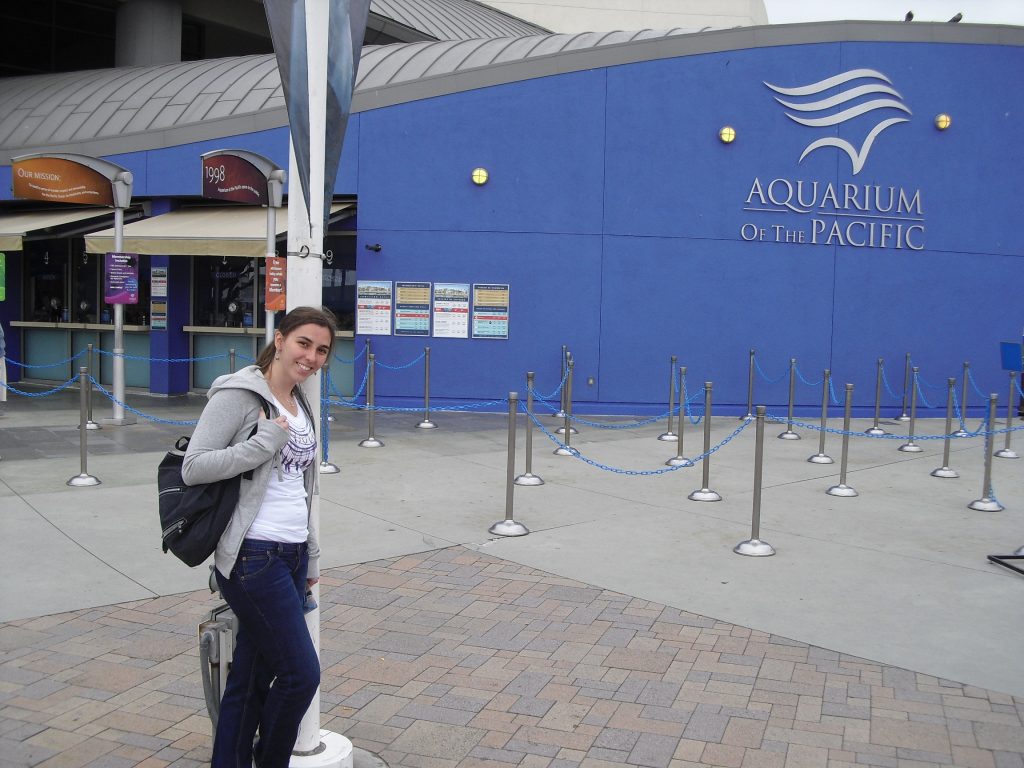 Entrada do Aquarium of The Pacific