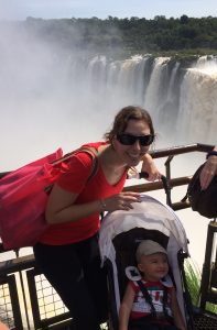 Garganta do Diabo nas Cataratas do Iguaçu: com bebê e muita alegria!