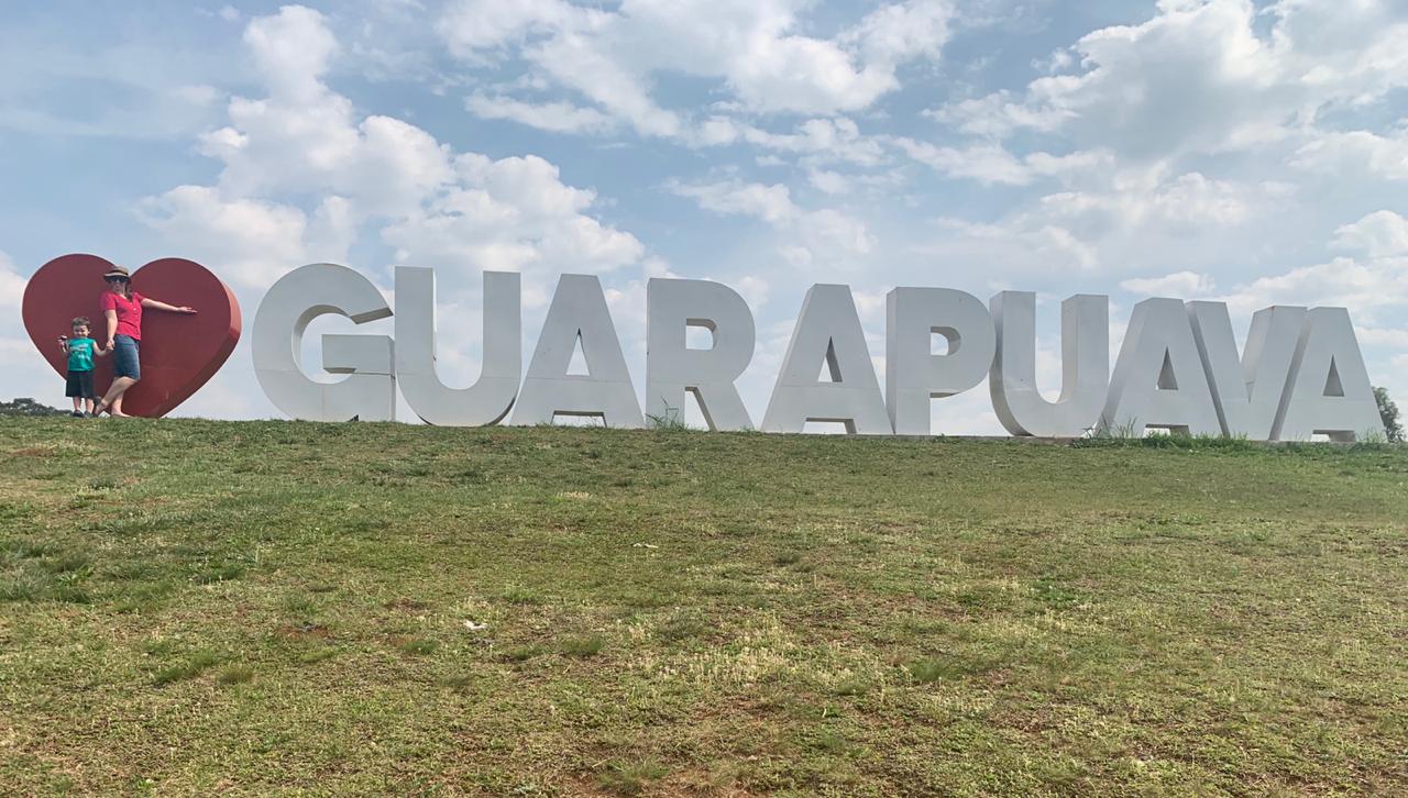 letreiro de Guarapuava