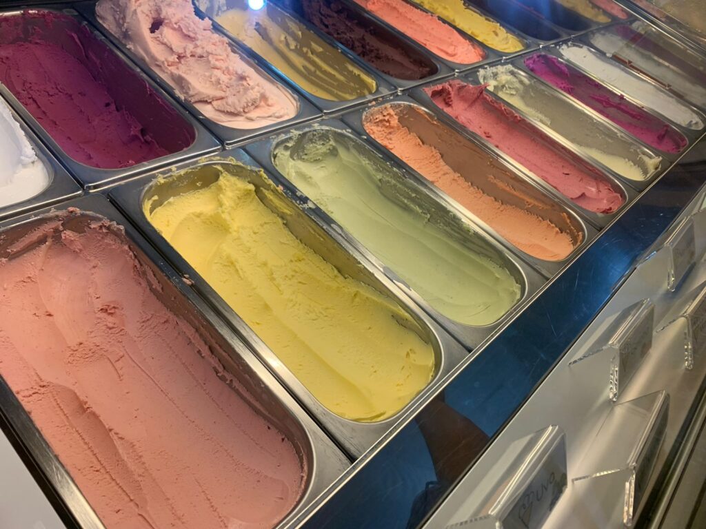 Expositor de sorvetes