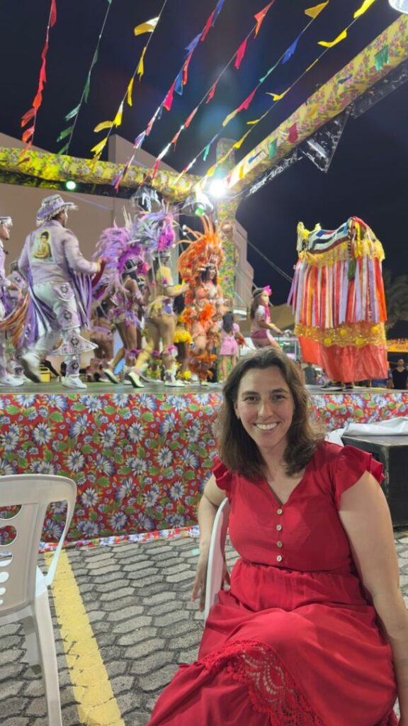 Grupo folclórico de festa de São João