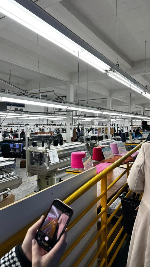 máquinas de fábrica de malhas