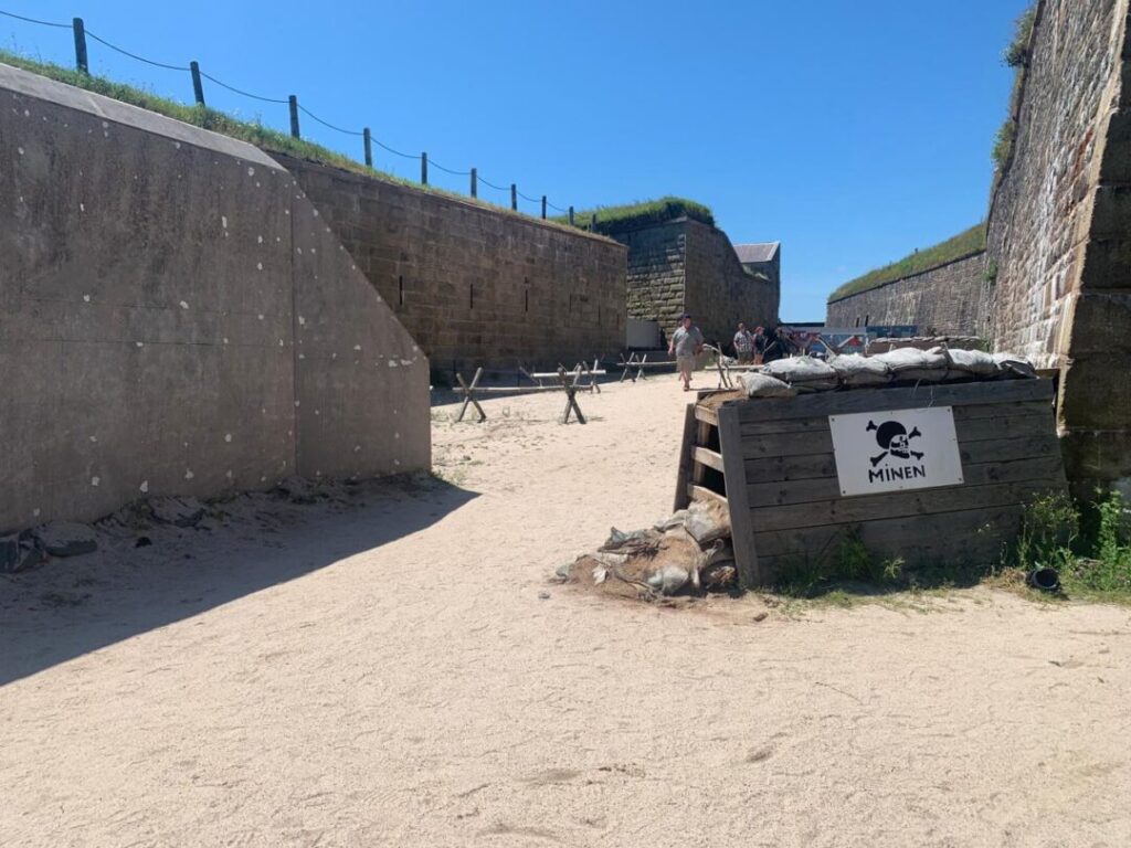 muralhas de antiga fortaleza